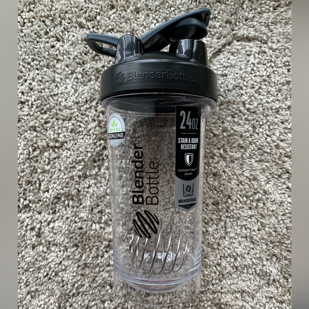 Used once! Blender Bottle 24oz. Bottle